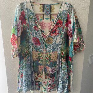 Johnny Was Floral Top